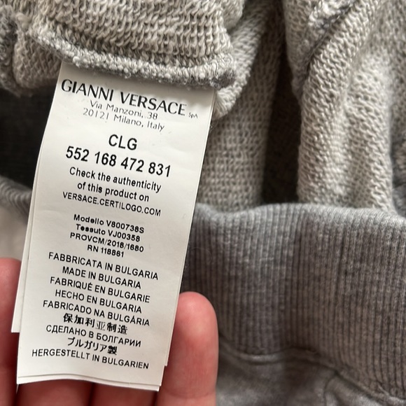 Gianna Versace Mens Joggers - Picture 4 of 6